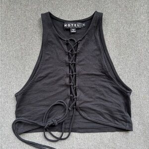 Giwta Crop Top In Black